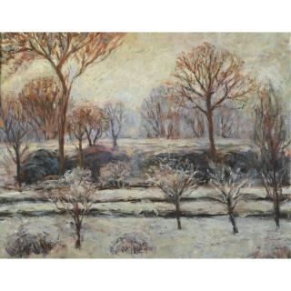 Blanche Hoschedé-Monet - Paysage D\'Hiver
