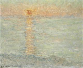 Blanche Hoschedé Monet - Soleil Levant