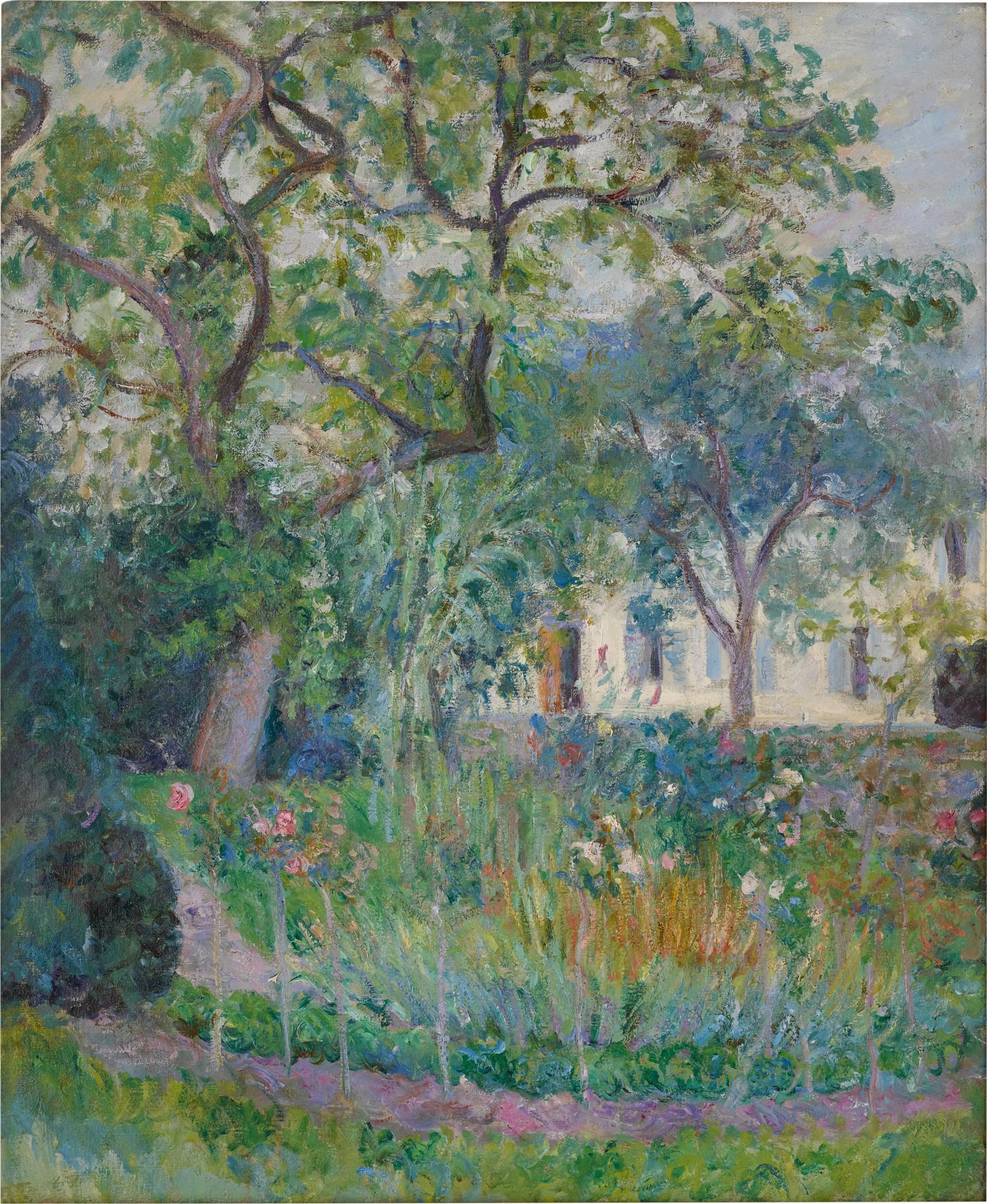 Blanche Hoschedé-Monet - Un Coin de jardin