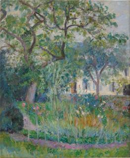 Blanche Hoschedé-Monet - Un Coin de jardin