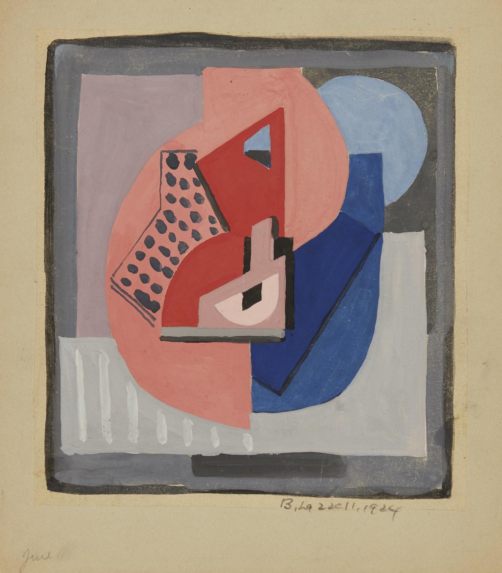 Blanche Lazzell - Cubist Composition