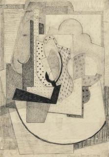 Blanche Lazzell - Cubist Composition