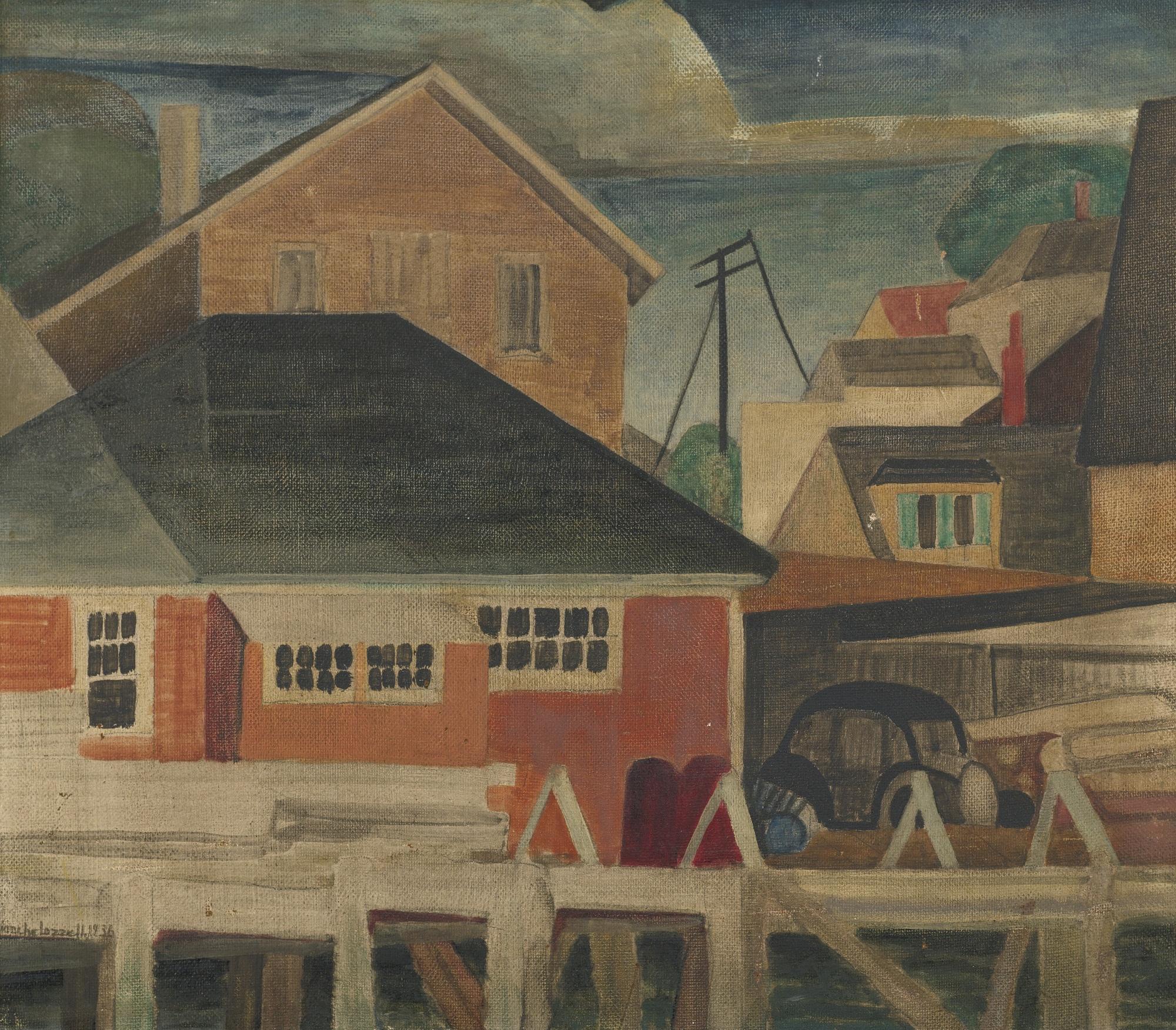 Blanche Lazzell - Lumber Wharf