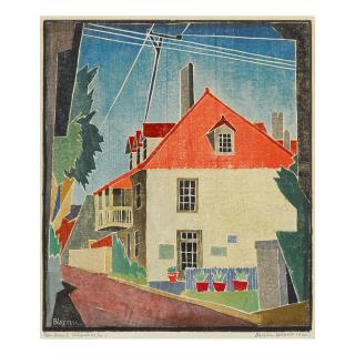Blanche Lazzell - The Fatio House Ii And Block 120
