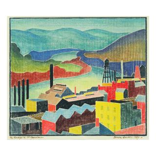 Blanche Lazzell - The Monongahela At Morgantown