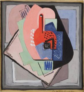 Blanche Lazzell - Untitled (Pink Still Life)