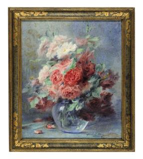 Blanche Odin - Still life of roses in a vase