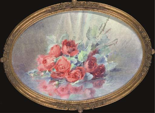 Blanche Odin - Un bouquet de roses