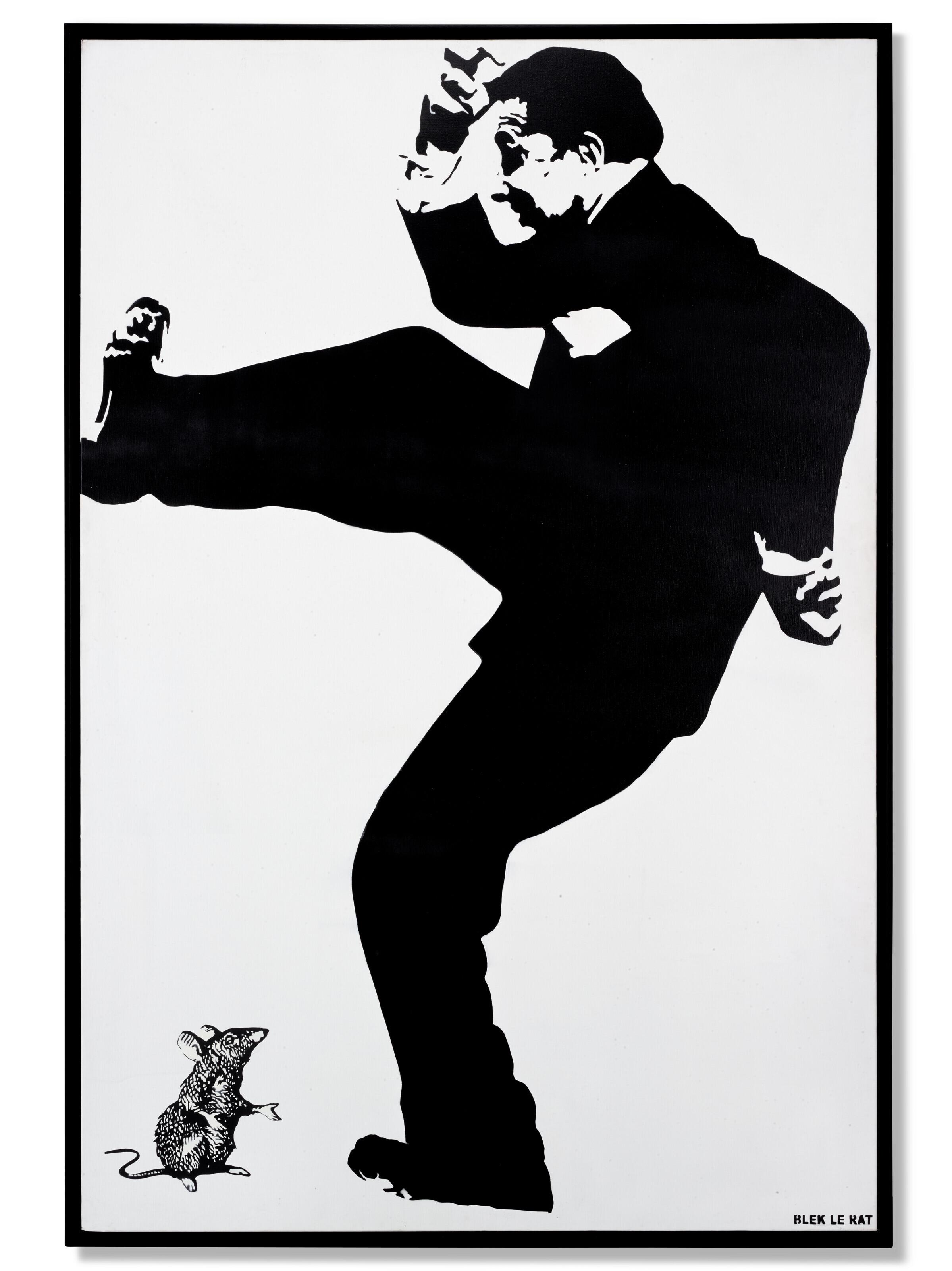 Blek Le Rat - Getting through the wall