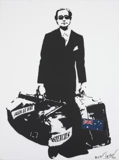 Blek Le Rat - Man Who Walks Through Walls, 2009