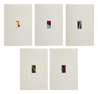 Blinky Palermo - Heinz Gappmayr visuelle (Fünf Miniaturen)