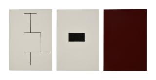 Blinky Palermo - Ohne Titel (Mappe zur Wandmalerei Hamburger Kunstverein)