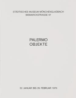 Blinky Palermo - Palermo Objekte 1943 - 1977