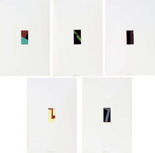 Blinky Palermo - Visual Poems, Duisberg, Germany, Guido Hildebrandt, 1972