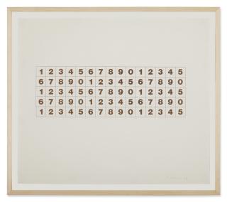 Blinky Palermo - Zif fernreihe 1 bis 0