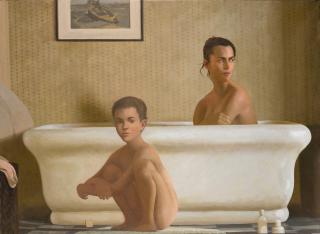 Bo Bartlett - Midwinter Spring 49 3/8 x 67 5/8 in. (125.4 x 171.8 cm.)