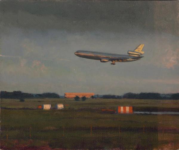 Bo Bartlett - Study for Tarmac Philadelphia