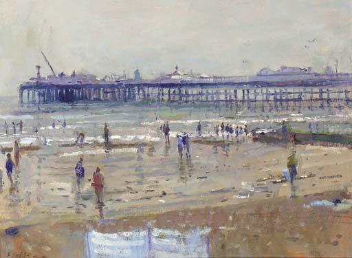 Bo. Hilton - Brighton Beach, Late Afternoon