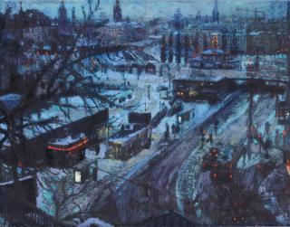 Bo Larsson - View over Slussen