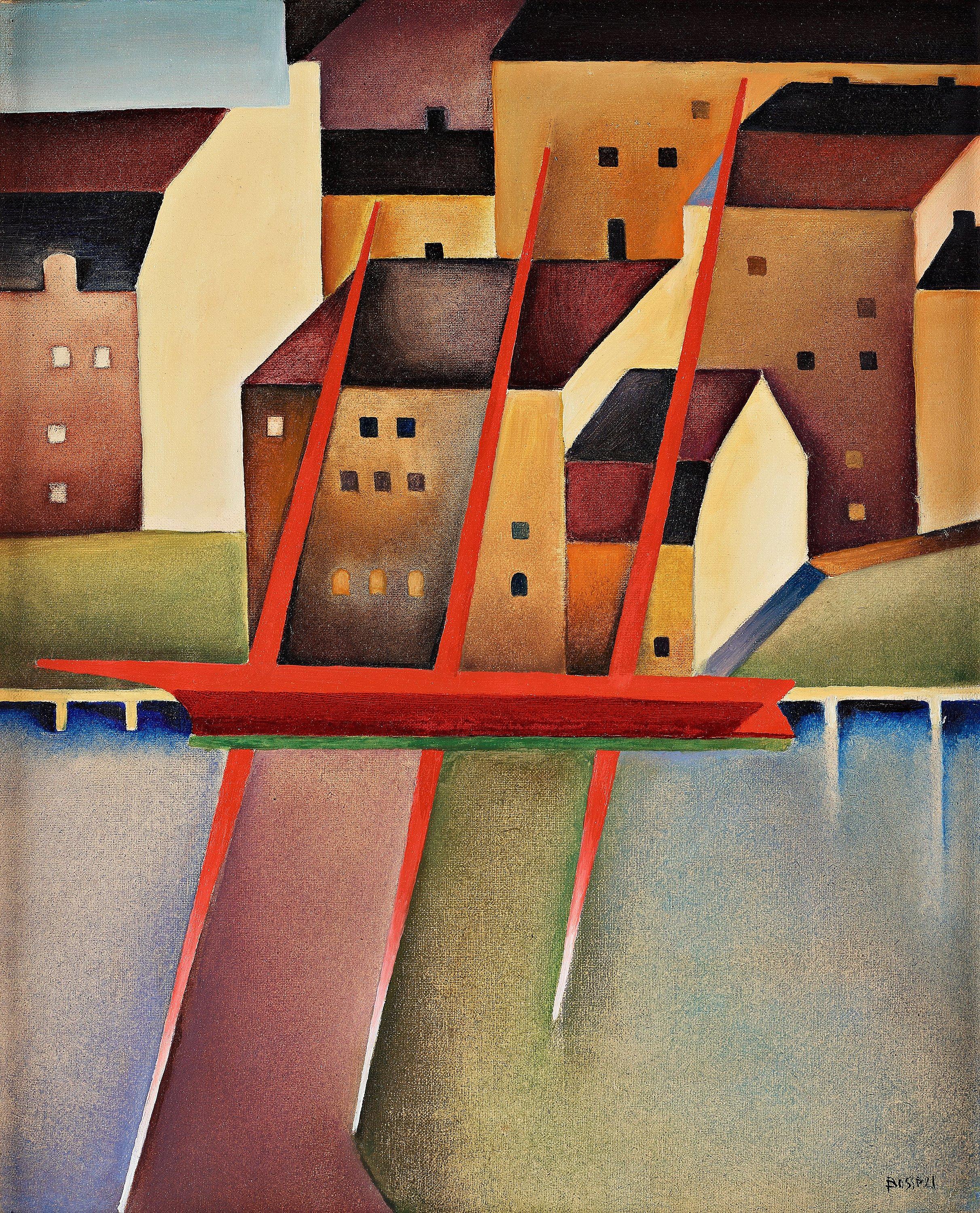 Bo von Zweigbergk - View over Danvikstull, Stockholm