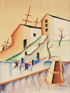 Bo von Zweigbergk - View over Skeppsholmen, Stockholm