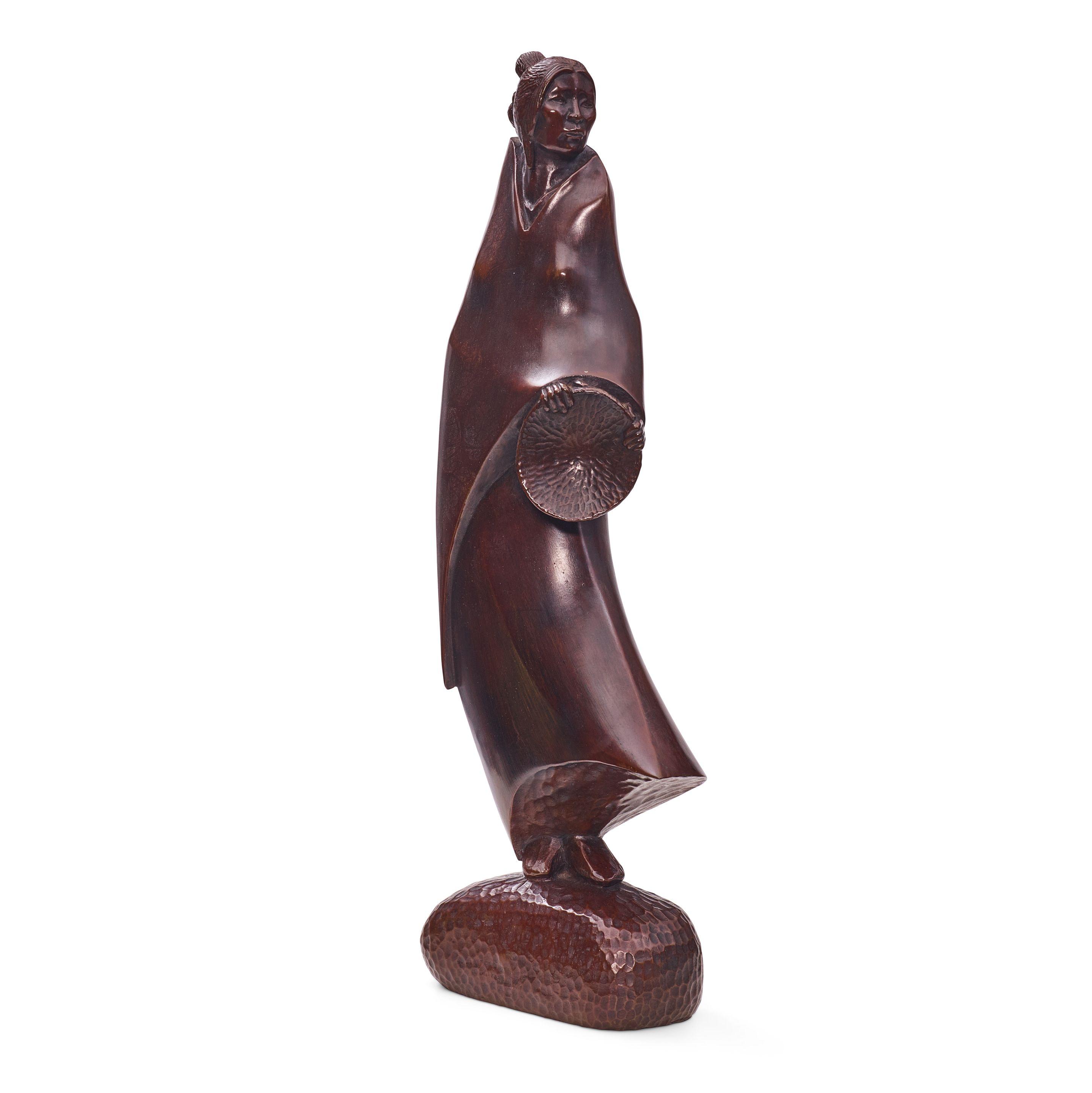 Bob Boomer - Standing Woman with Basket