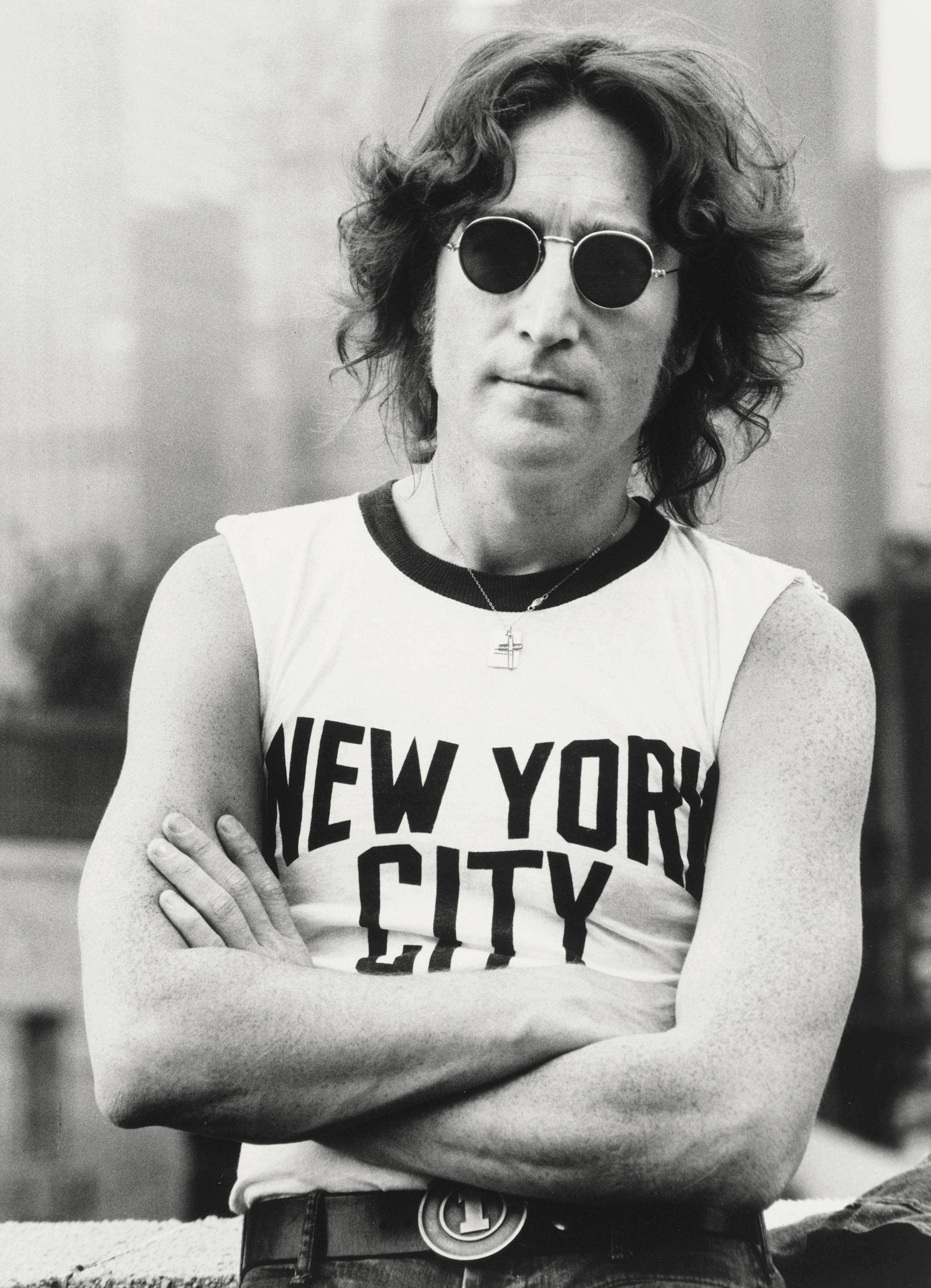 Bob Gruen - John Lennon, NYC, 1974