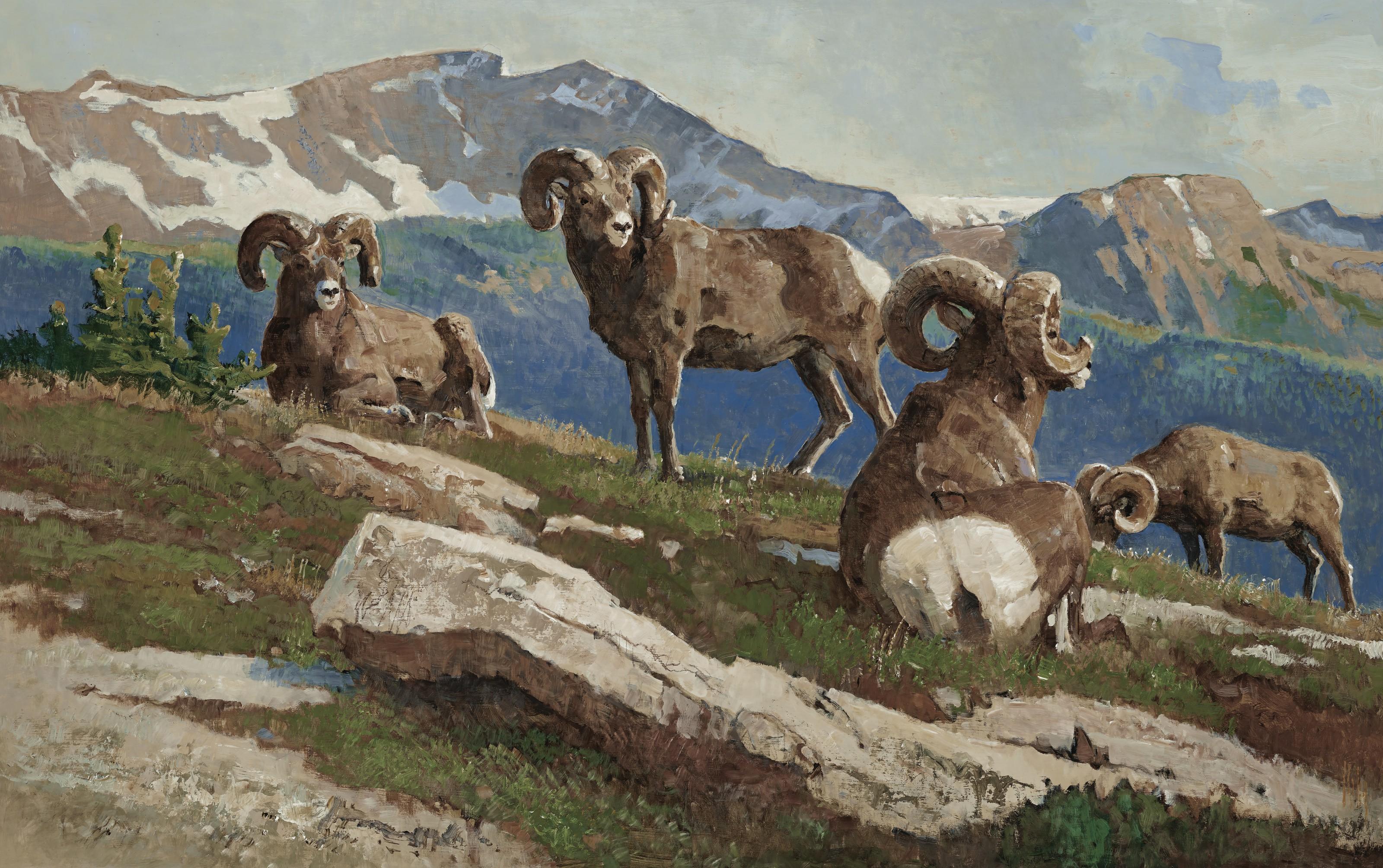 Bob Kuhn - A Gathering of Elders