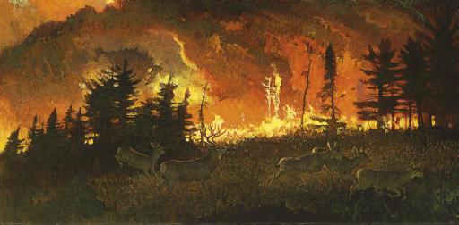 Bob Kuhn - Fire Storm