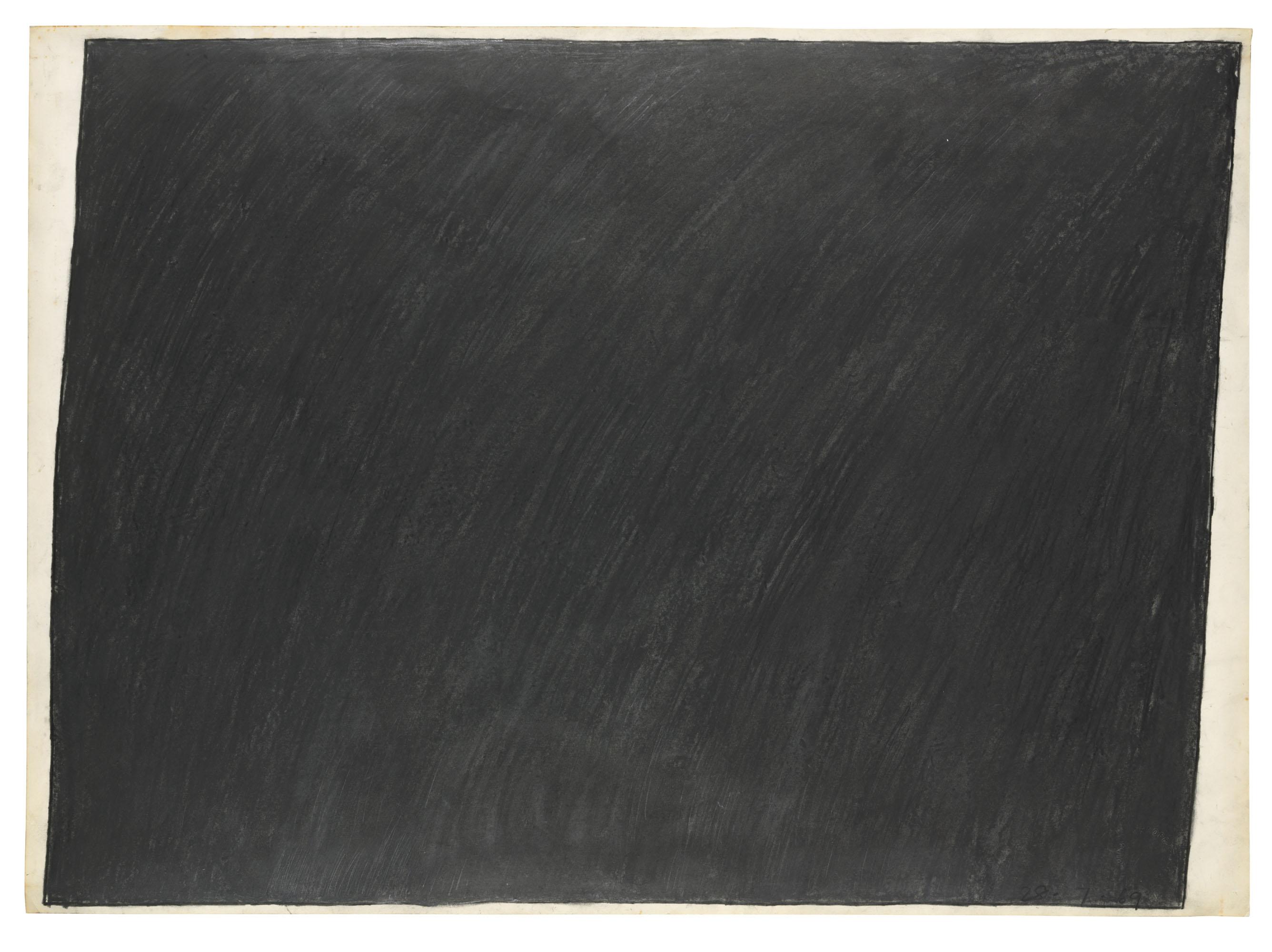 Bob Law - Black Drawing 28.7.69