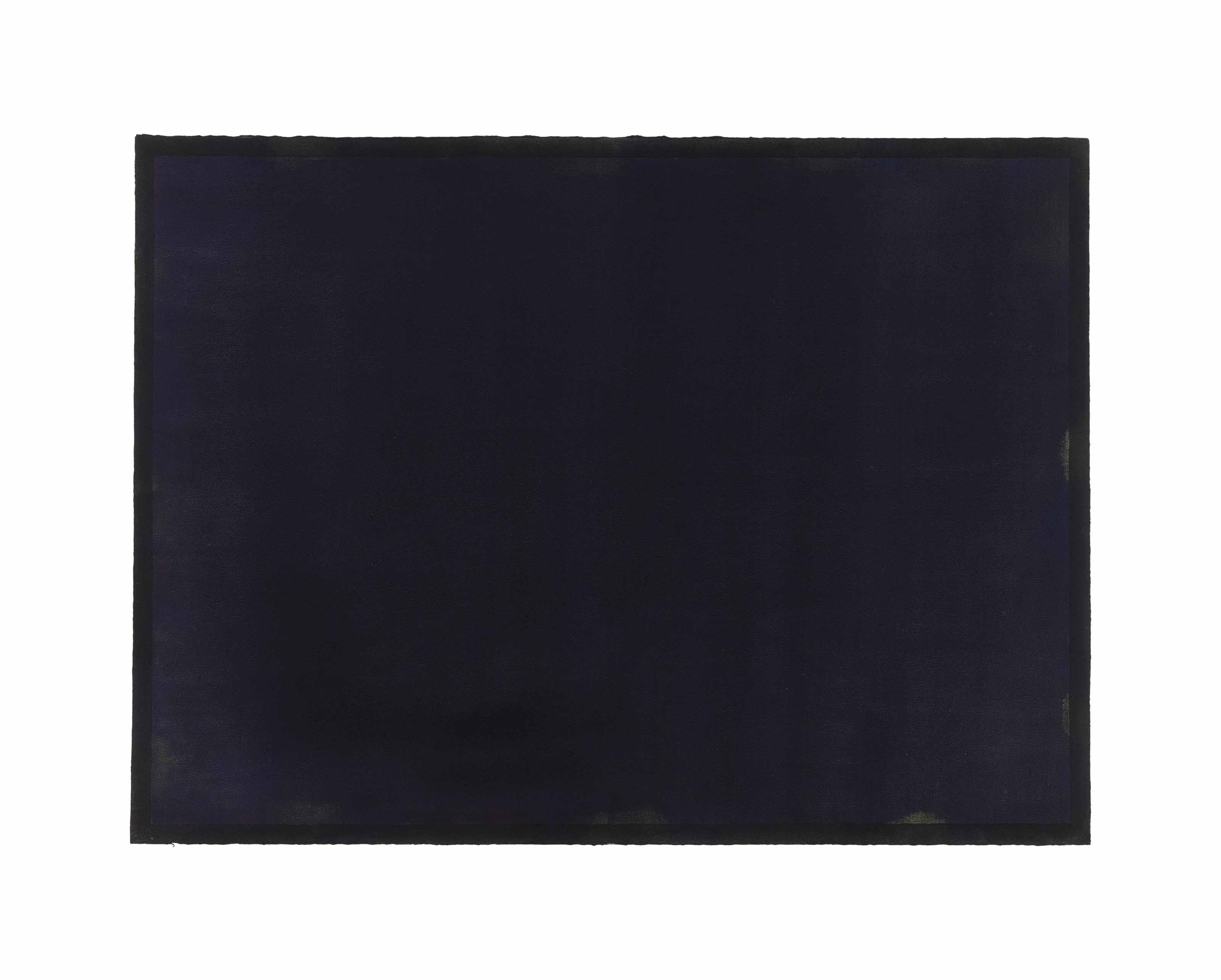 Bob Law - Black Watercolour 25.1.88