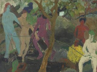 Bob Thompson - Crucifixion