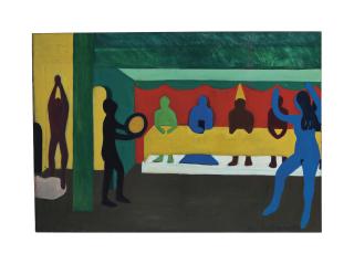 Bob Thompson - Salome\'s Dance or Feast of Herod