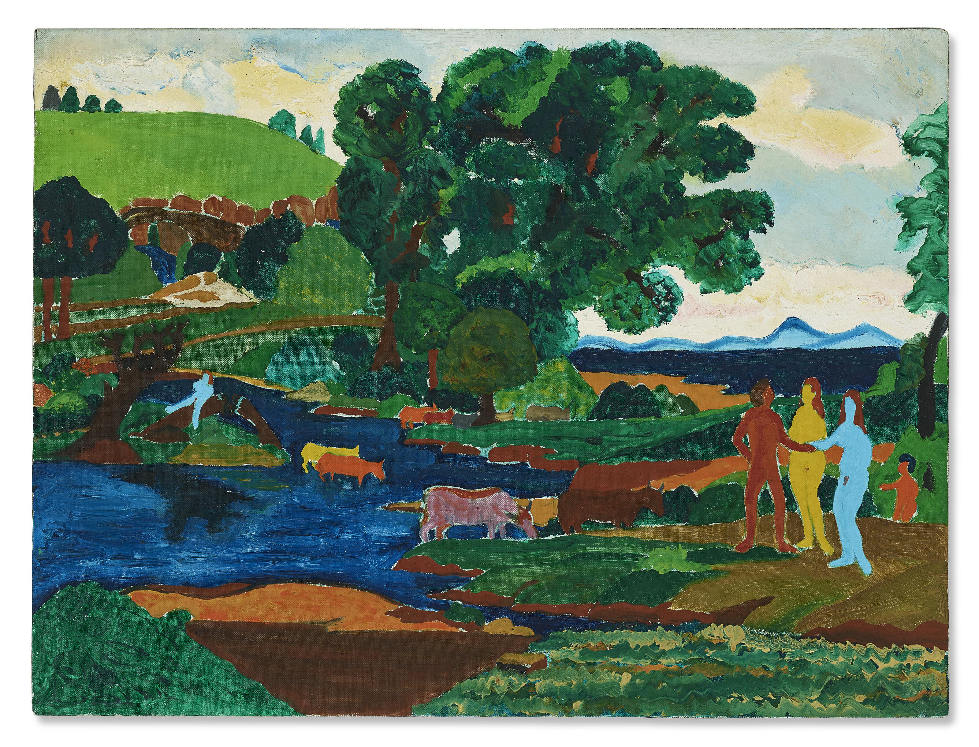 Bob Thompson - The Recreation of Cephalus and Procris