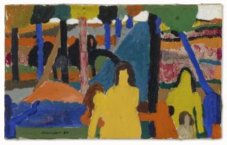 Bob Thompson - Trees and River