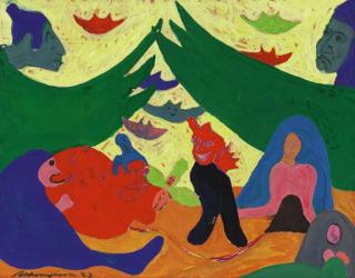 Bob Thompson - Untitled