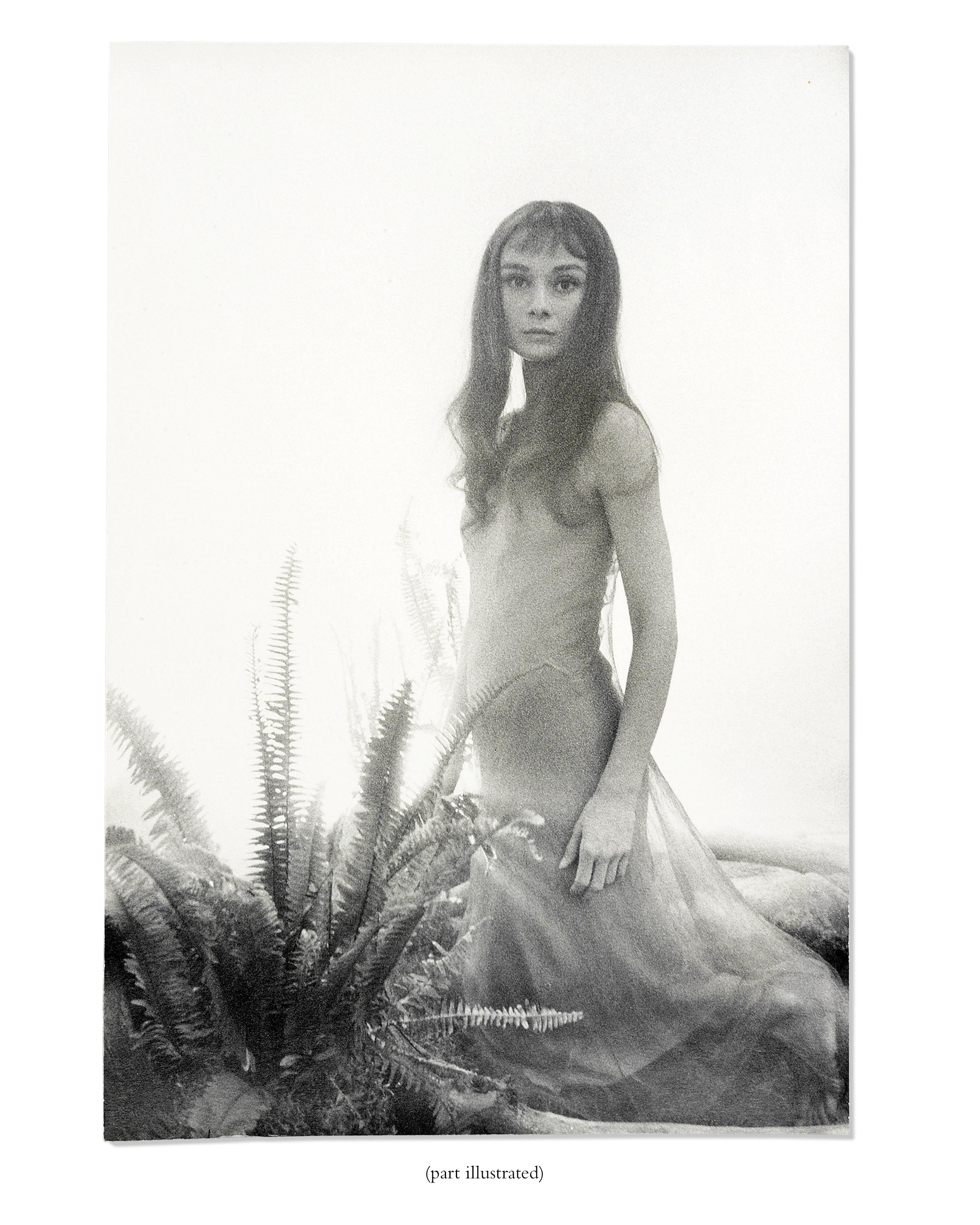 Bob Willoughby - Audrey Hepburn on the set of the 1959 MGM production Green Mansions, Hollywood, 1958