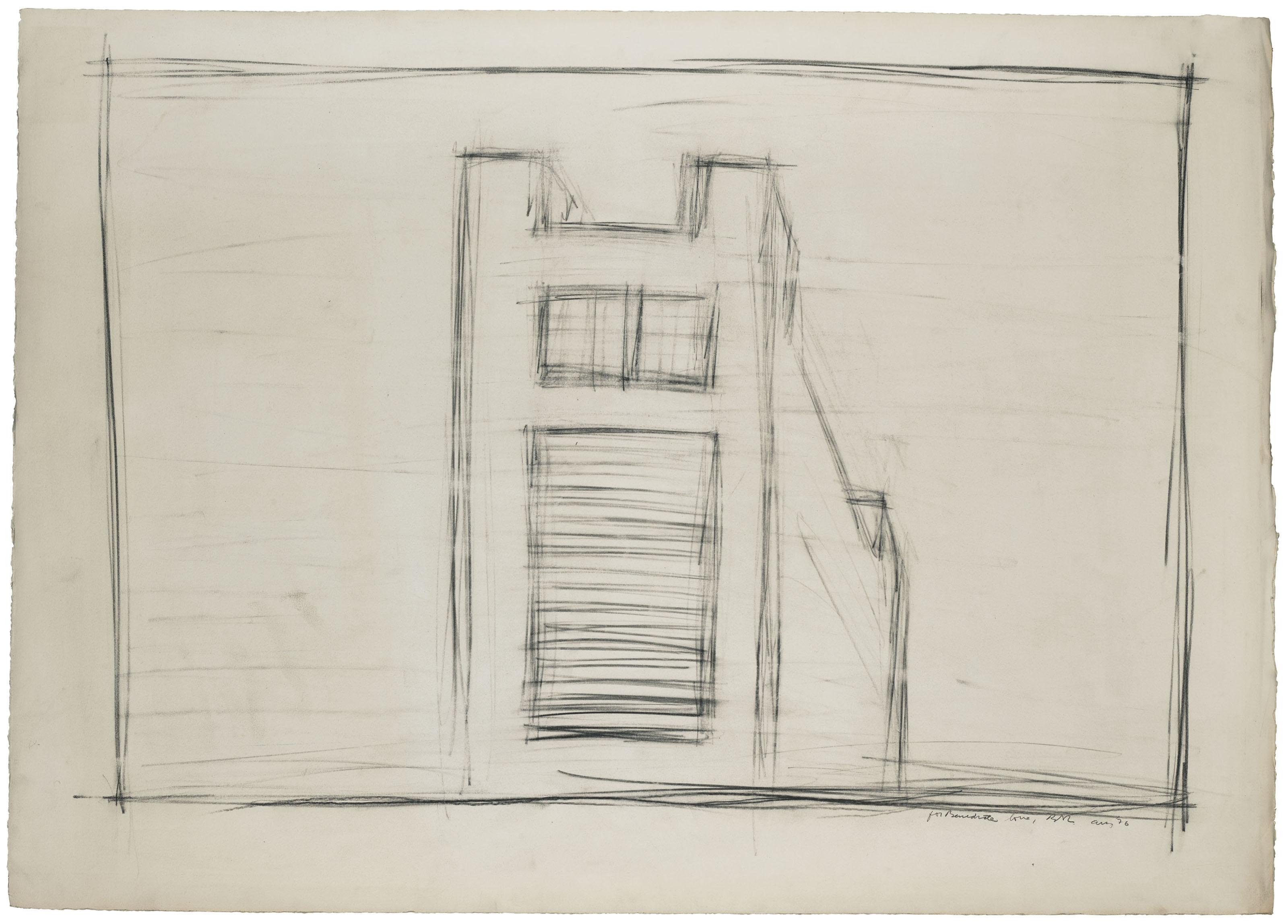 Bob Wilson - Bed & Burling Drawings-Dessin original préparatoire pour l\'Opéra \