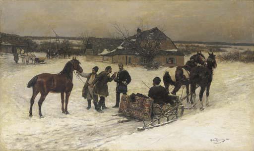 Bodhan von Kleczynski - Waiting to Depart