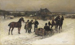 Bodhan von Kleczynski - Waiting to Depart