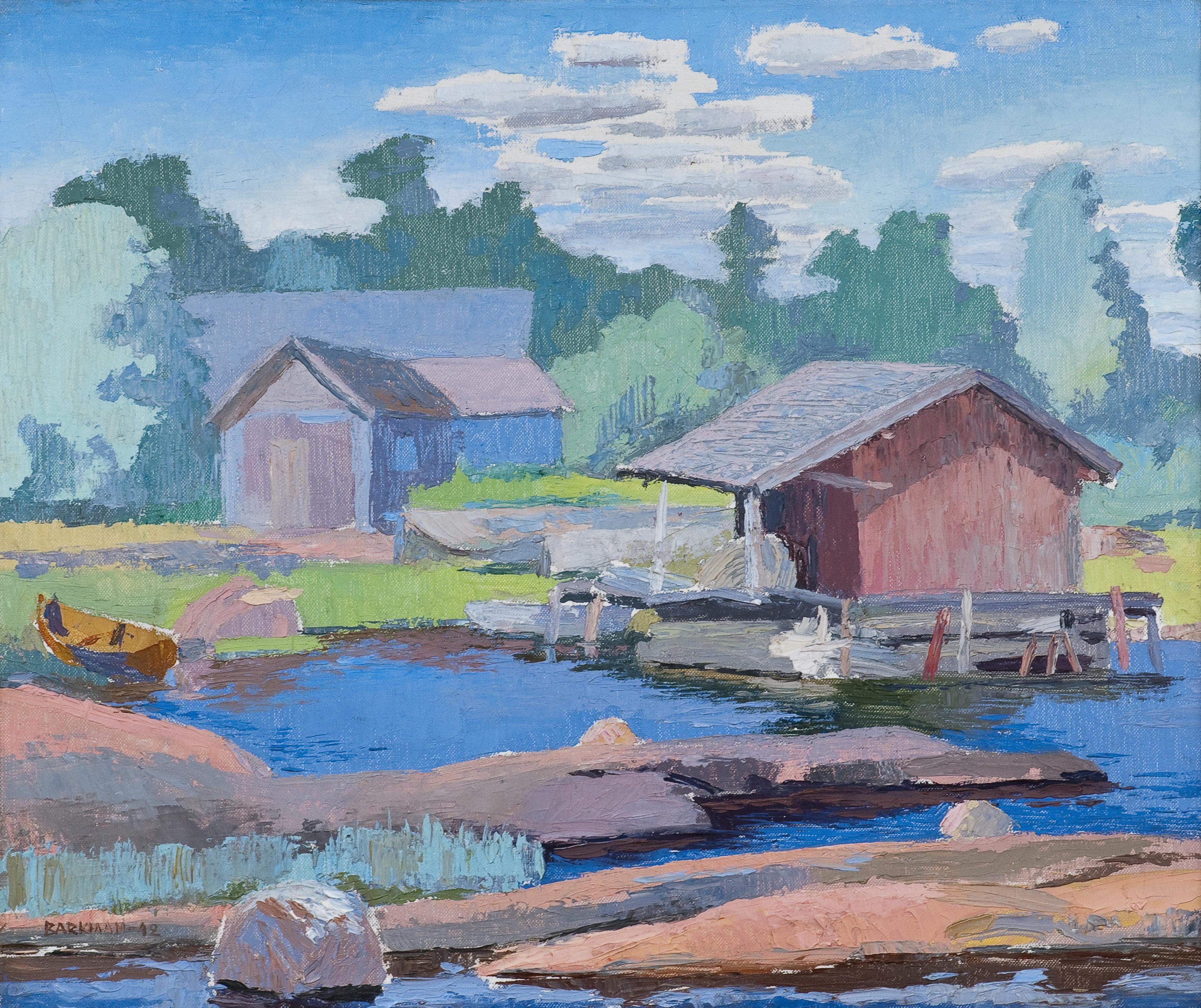 Börje Barkman - Landscape From The Archipelago.