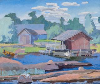 Börje Barkman - Landscape From The Archipelago.