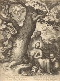 Boetius Adams Bolswert - Ruhe auf der Flucht.