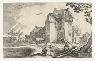 Boetius Adams Bolswert - Two Plates from: Pastorals (Holl. 338, 339)