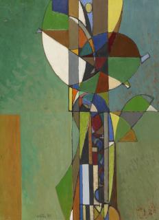 Bohumír Matal - Czech green Abstract