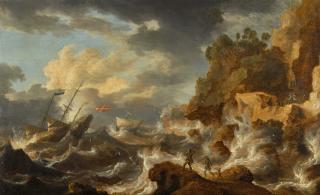 Bonaventura Peeters The Elder - A Shipwreck On The Coast Of The Americas