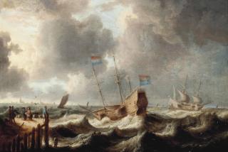 Bonaventura Peeters - Shipping In Choppy Waters