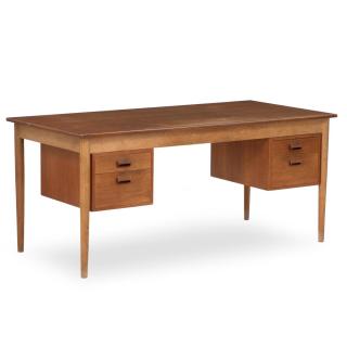 Børge Mogensen - Freestanding desk with frame of oak