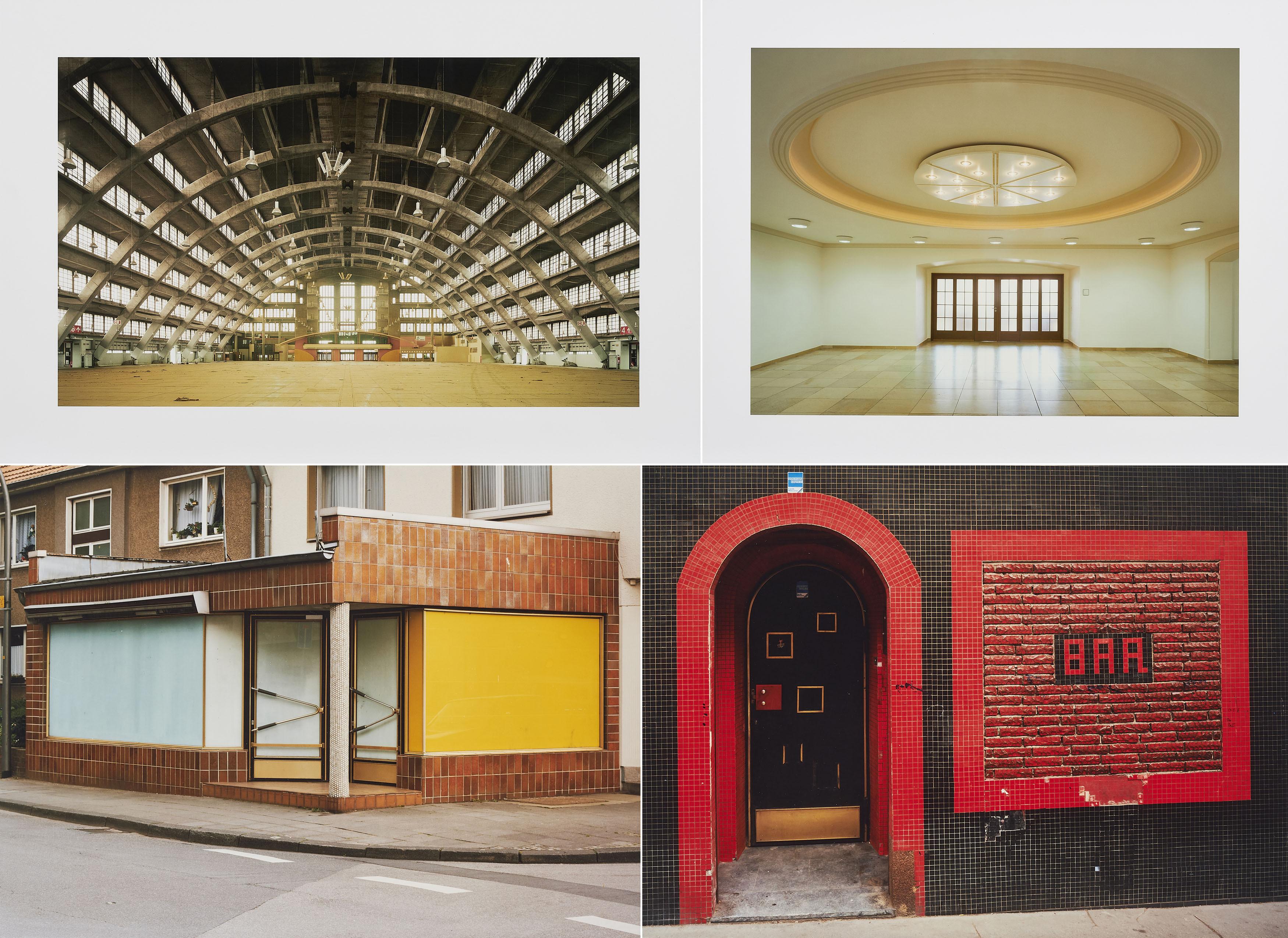 Boris Becker - Konvolut von 1 Mappe (10 C-Prints) und 2 Inkjet-Prints.