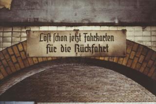 Boris Becker - S-Bahnhof Wannsee.